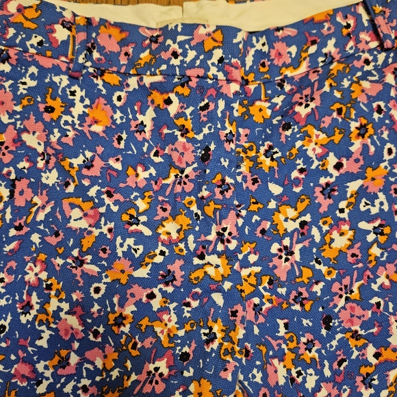 Jigsaw Abstract Floral Palmer Trouser Size 10 - Picture 3 of 6